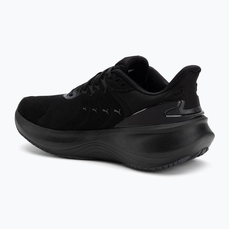 PUMA Pulse Pro puma black/slate gray running shoes 3