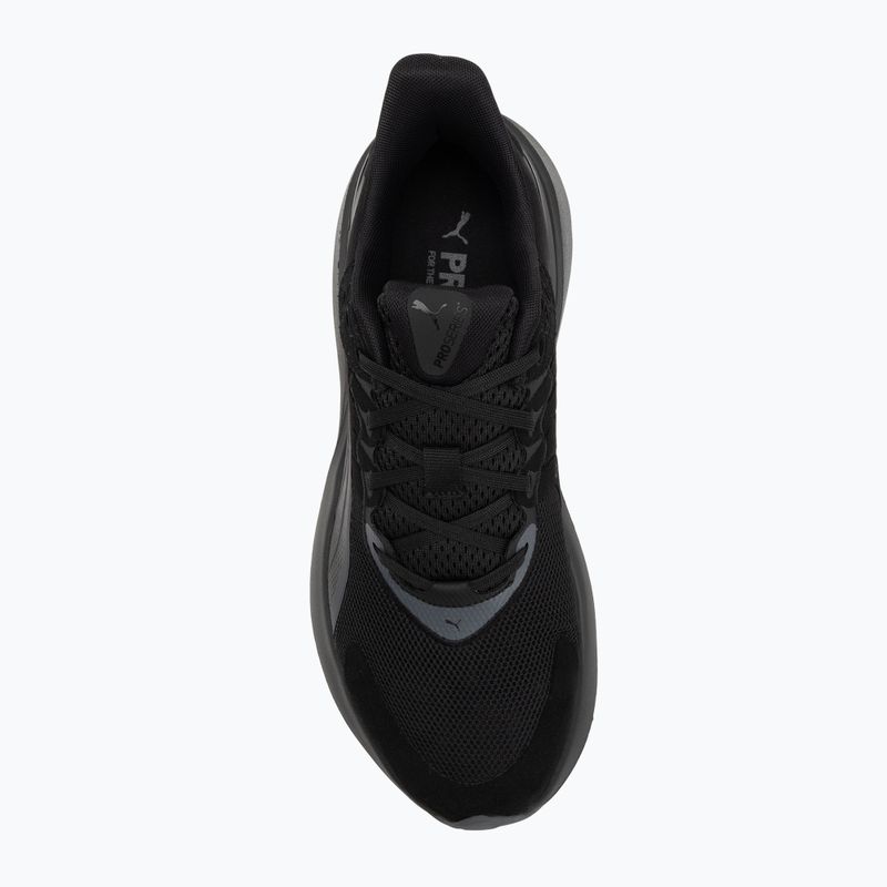 PUMA Pulse Pro puma black/slate gray running shoes 5