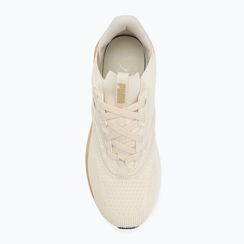 Women's running shoes PUMA Softride Mayve alpine snow/warm white/puma black 5
