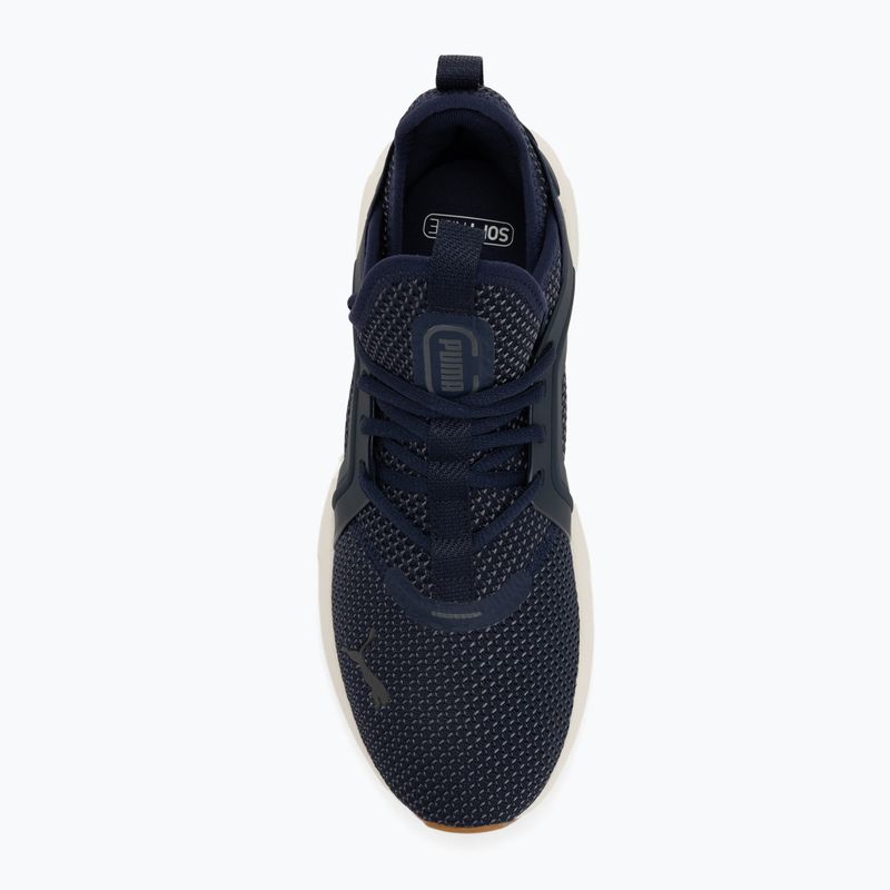 PUMA Softride Enzo 5 Lyfe running shoes puma navy/warm white/cool dark gray 5