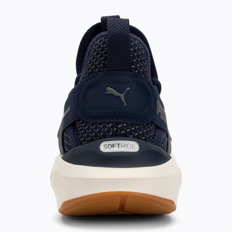 PUMA Softride Enzo 5 Lyfe running shoes puma navy/warm white/cool dark gray 6