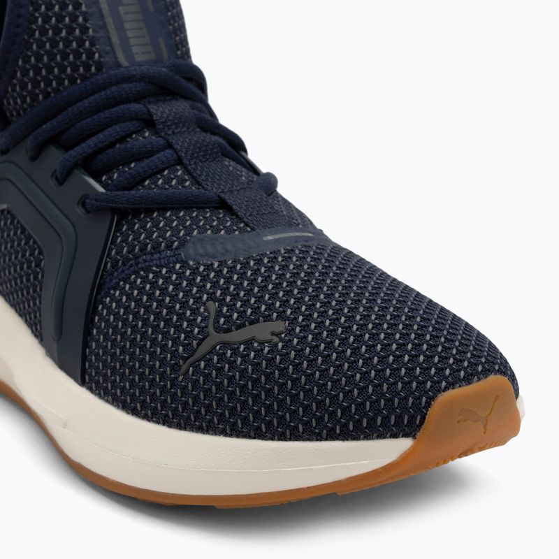 PUMA Softride Enzo 5 Lyfe running shoes puma navy/warm white/cool dark gray 7