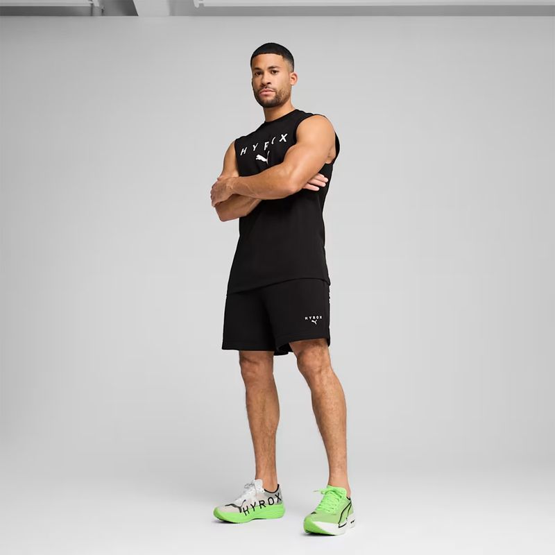 Men's training T-shirt PUMA x HYROX Cutoff Tank black 3
