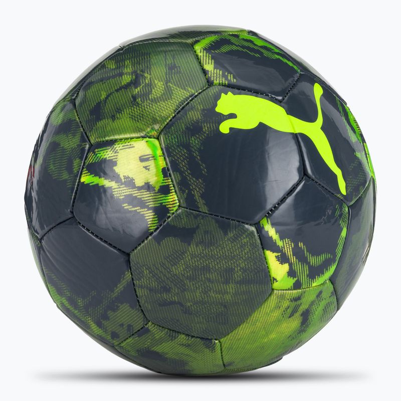 PUMA Cup Football Graphic yellow alert/green glare/galactic grey size 5 2