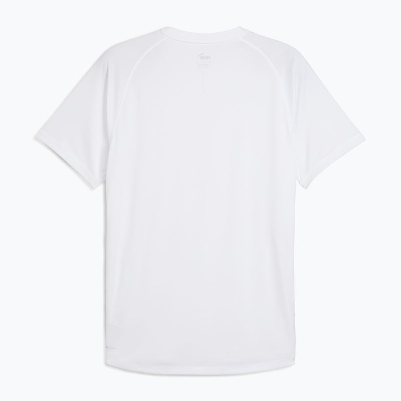 Men's running T-shirt PUMA Run Velocity Tee Poly puma white 2