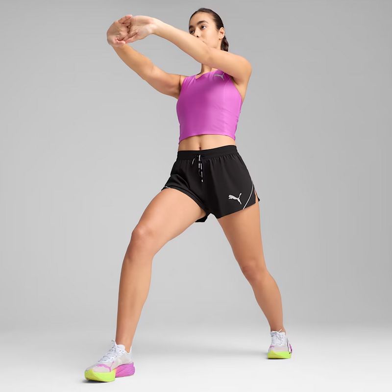 Women's running shorts PUMA Raceday Ultrawave 3" Split puma black 4