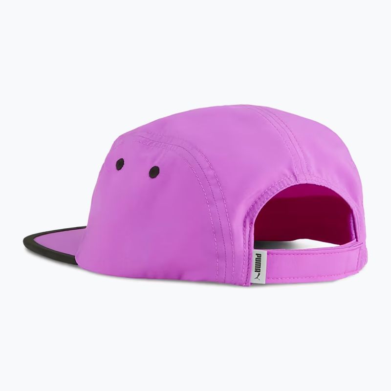 PUMA ESS Running 5 Panel wild berry baseball cap 2