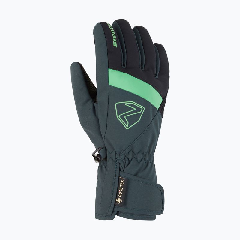 ZIENER Children's Ski Gloves Leif GTX dark jungle 7