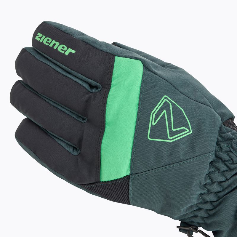 ZIENER Children's Ski Gloves Leif GTX dark jungle 4