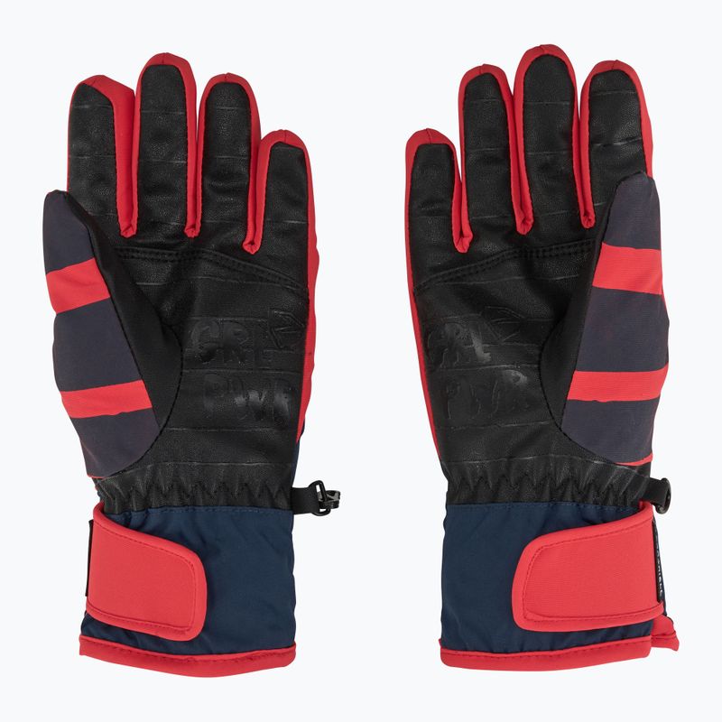 Children's ski glove ZIENER Liwa Aquashield PR fiery red 2