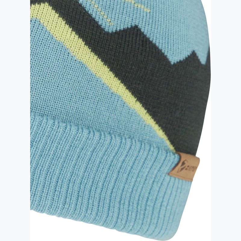 ZIENER children's winter beanie Iduni river blue 3