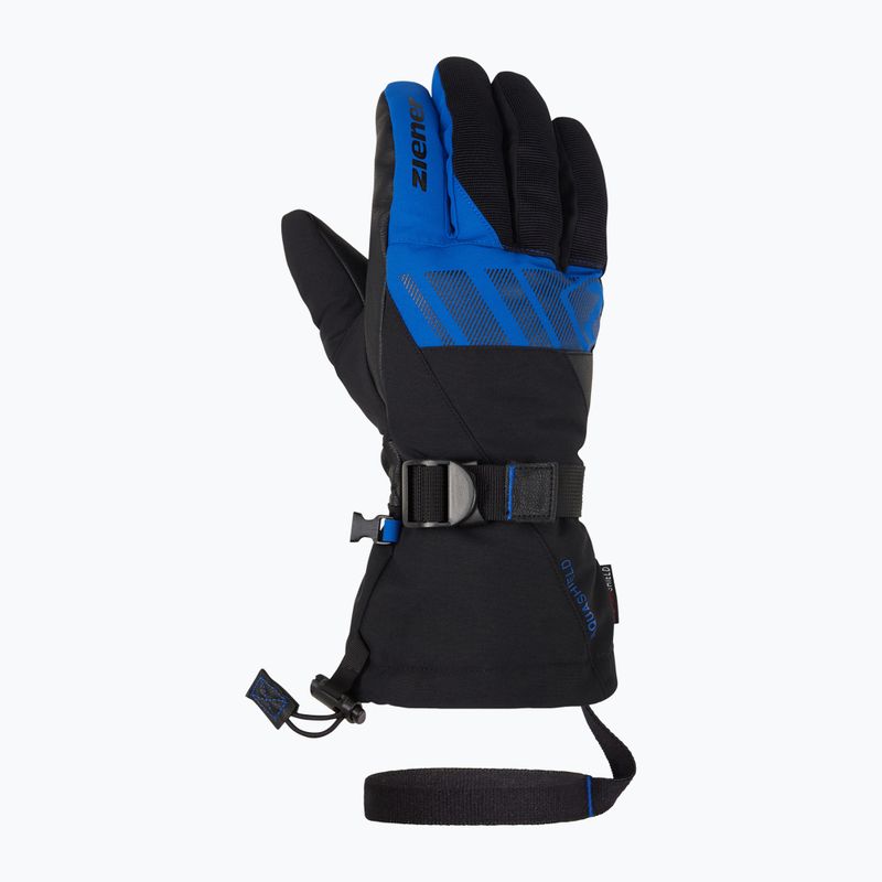 Men's ski glove ZIENER Ghalion Aquashield blue 2