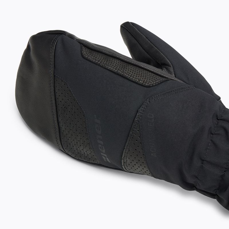 Men's ski glove ZIENER Gaikus Aquashield AW alpine black 4