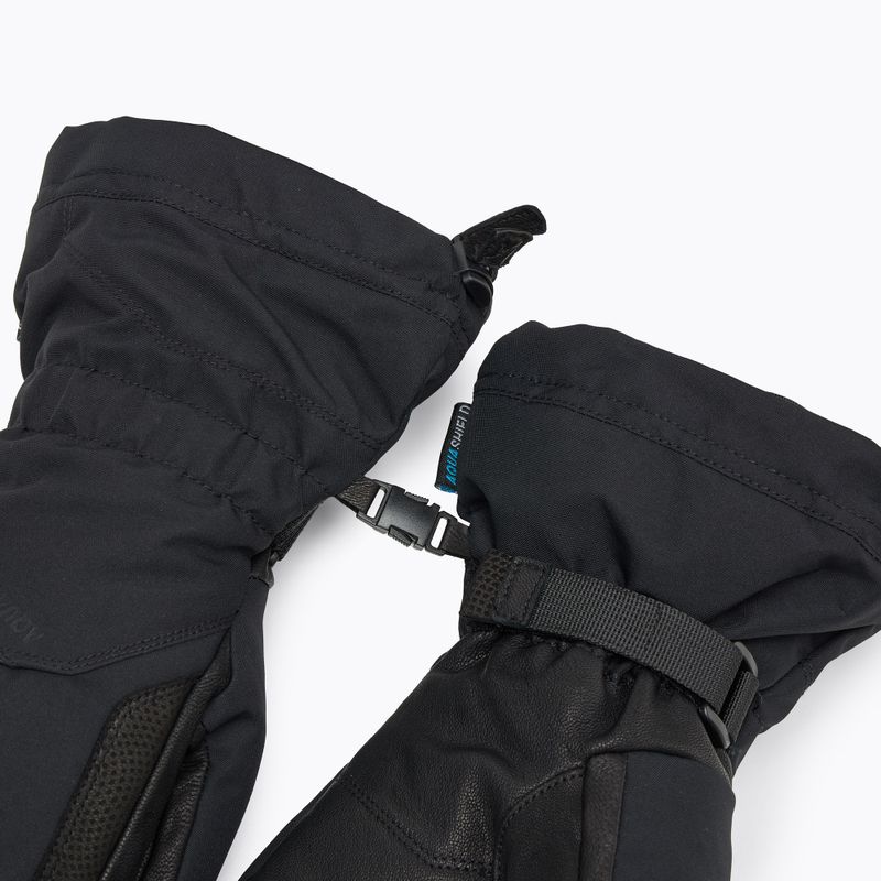Men's ski glove ZIENER Gaikus Aquashield AW alpine black 5
