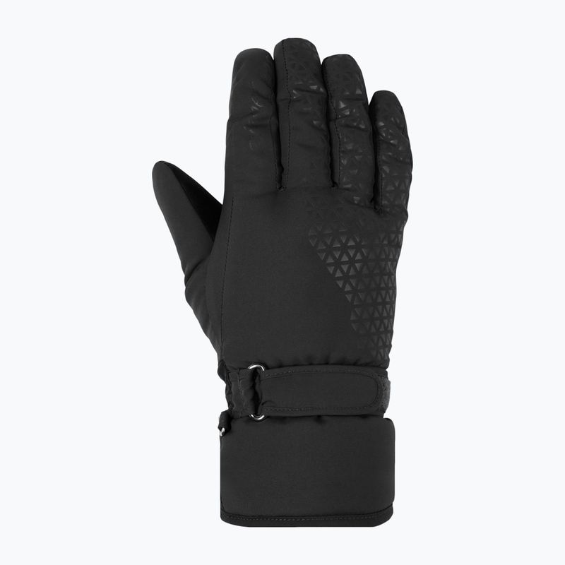 Women's Ski Gloves ZIENER Kisar Aquashield black 2
