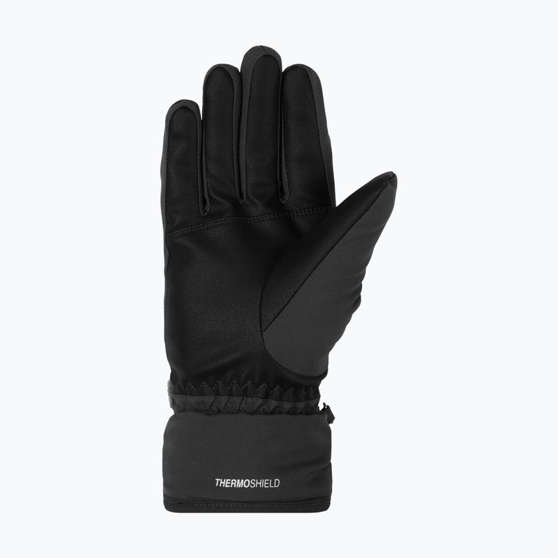 Women's Ski Gloves ZIENER Kisar Aquashield black 3