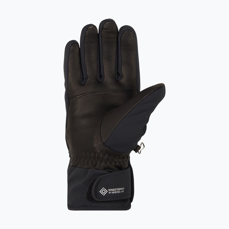 Women's Ski Gloves ZIENER Karoi WS PR black/rose metallic 8