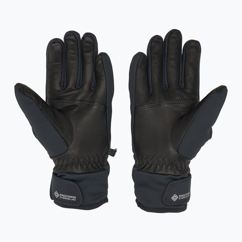 Women's Ski Gloves ZIENER Karoi WS PR black/rose metallic 2