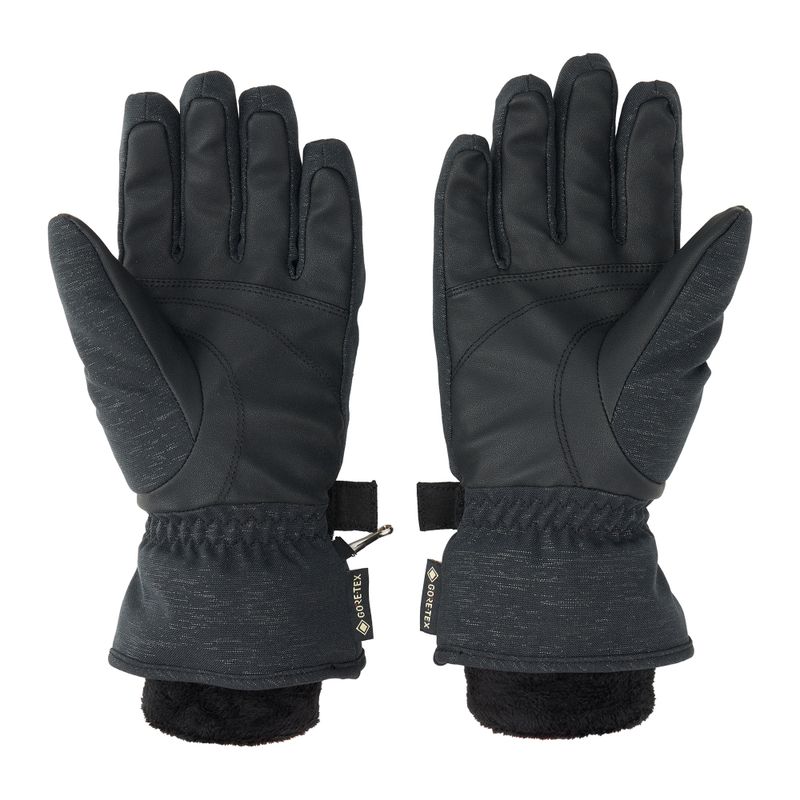 Women's Ski Gloves ZIENER Klaire GTX black ink spark 3
