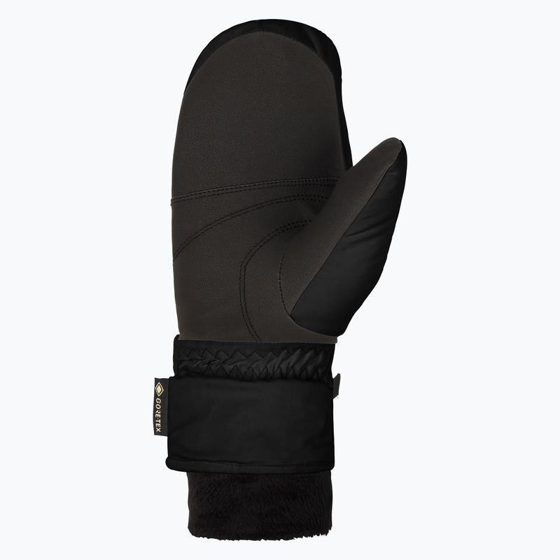 Women's ski gloves ZIENER Klairo-Z GTX+Gore Plus Warm Mitten black 3