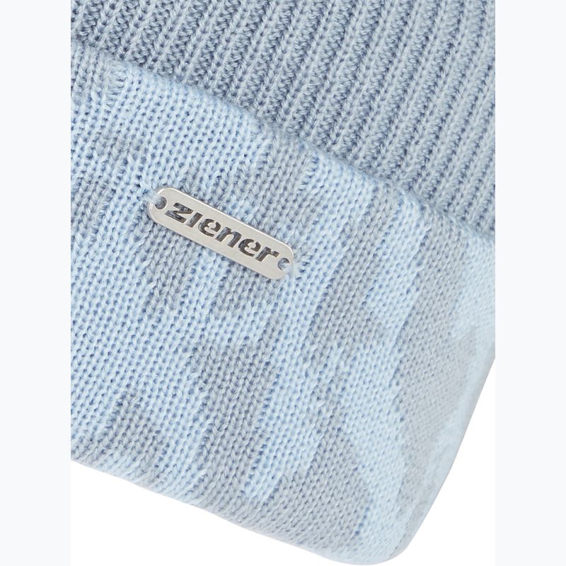 ZIENER Ihansia frozen blue winter beanie 3