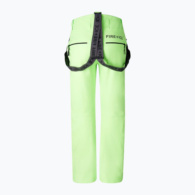 Men's ski trousers BOGNER FIRE+ICE Scott 3 vibrant lime 2