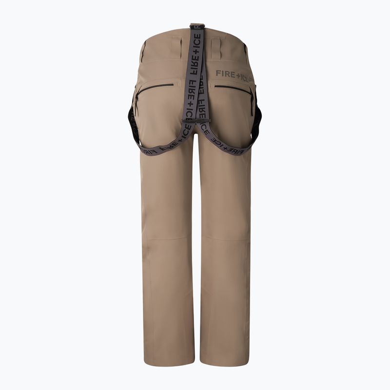 Men's ski trousers BOGNER FIRE+ICE Scott 3 walnut 2