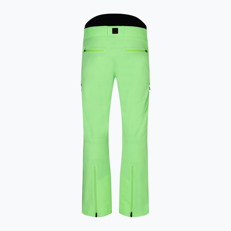 Men's ski trousers BOGNER FIRE+ICE Nic-T vibrant lime 2