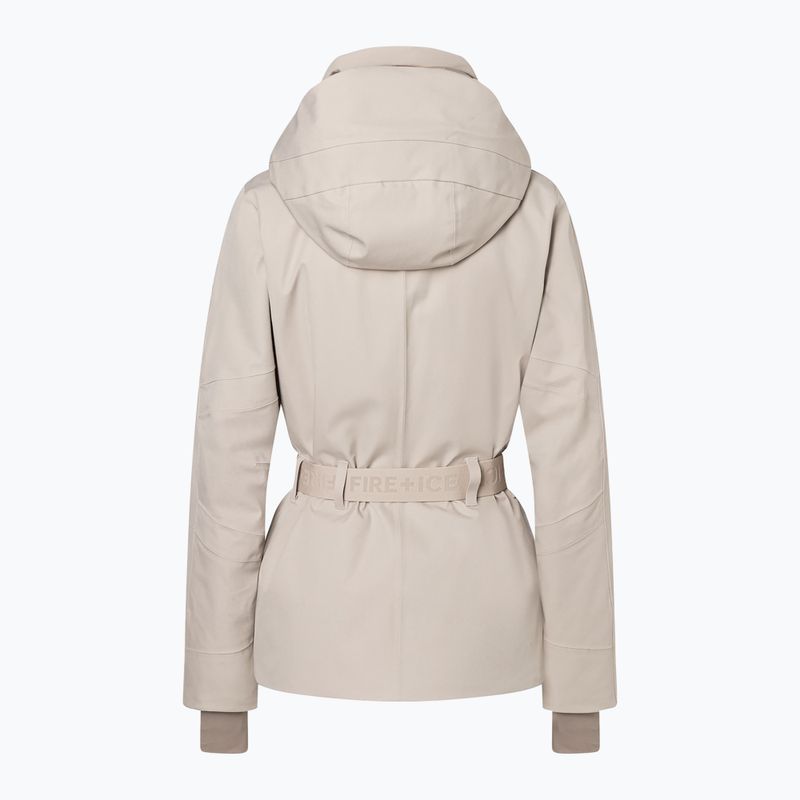 Women's ski jacket BOGNER FIRE+ICE Moia 2 nomadic desert 2