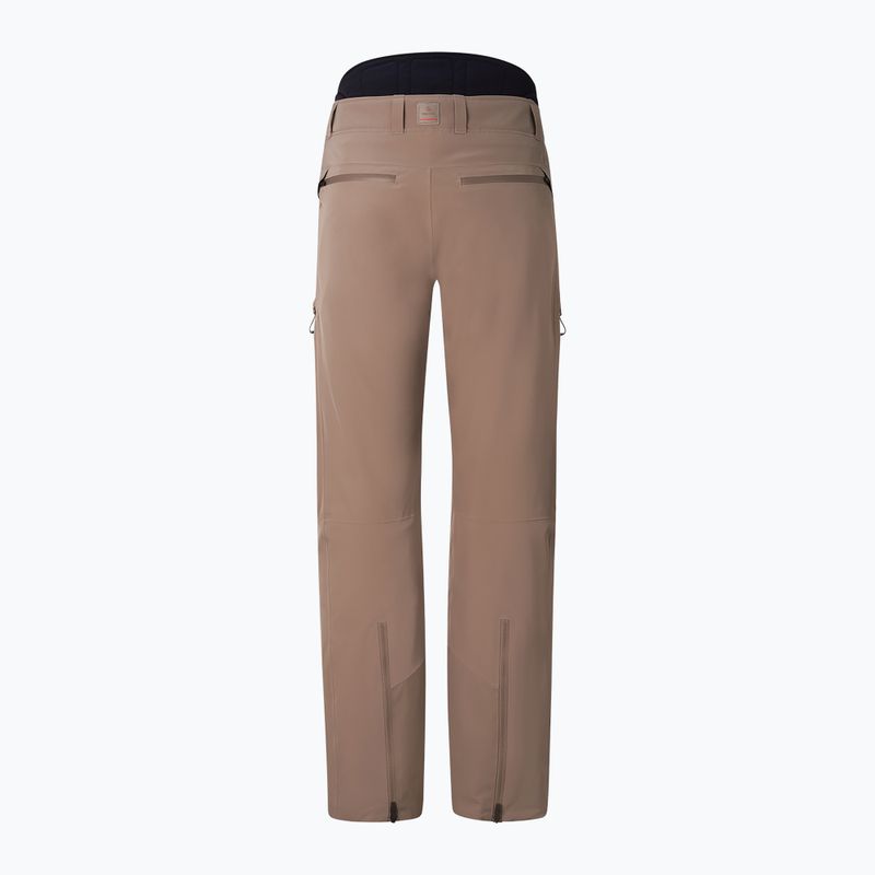 Men's ski trousers BOGNER FIRE+ICE Nic-T walnut 2