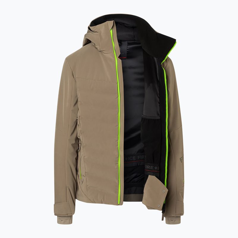 Men's ski jacket BOGNER FIRE+ICE Radek walnut 3