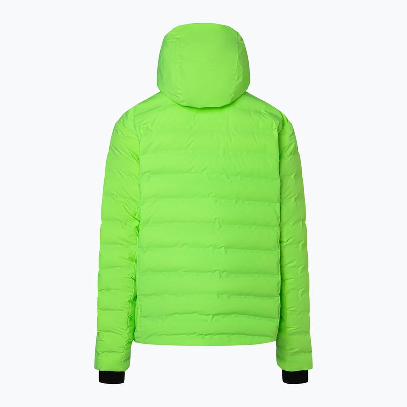 Men's ski jacket Bogner Fire+Ice York vibrant lime 2