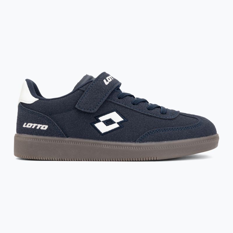 Children's shoes Lotto Vintal SC Kids navy/white 2