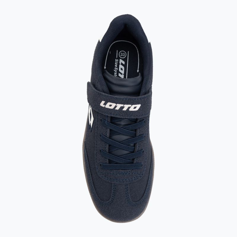 Children's shoes Lotto Vintal SC Kids navy/white 5