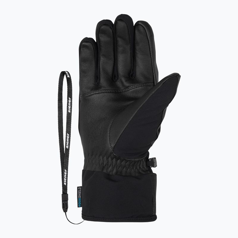 Men's ski gloves ZIENER Getter-Z AS AW black 3