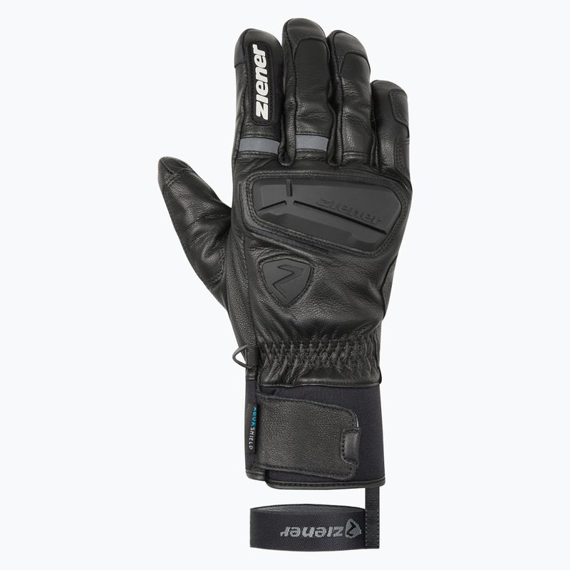Men's ski gloves ZIENER Galf-Z AS PR Touch black 2