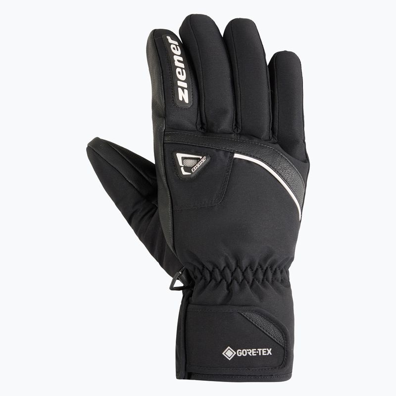 Men's ski gloves ZIENER Galiso-Z GTX+Gore Plus Warm black 2