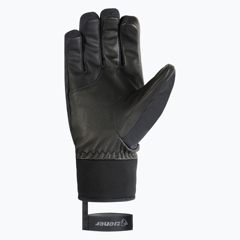Men's ski gloves ZIENER Ginos-Z GTX PR black 3