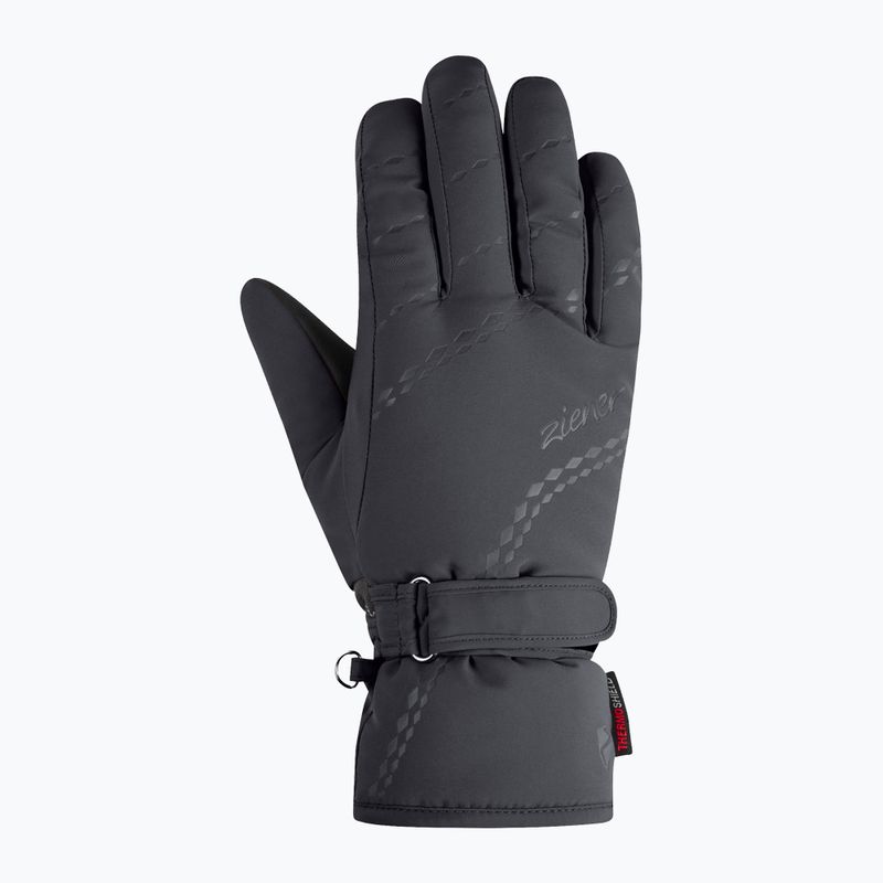 Women's ski gloves ZIENER Keva-Z PR black 2
