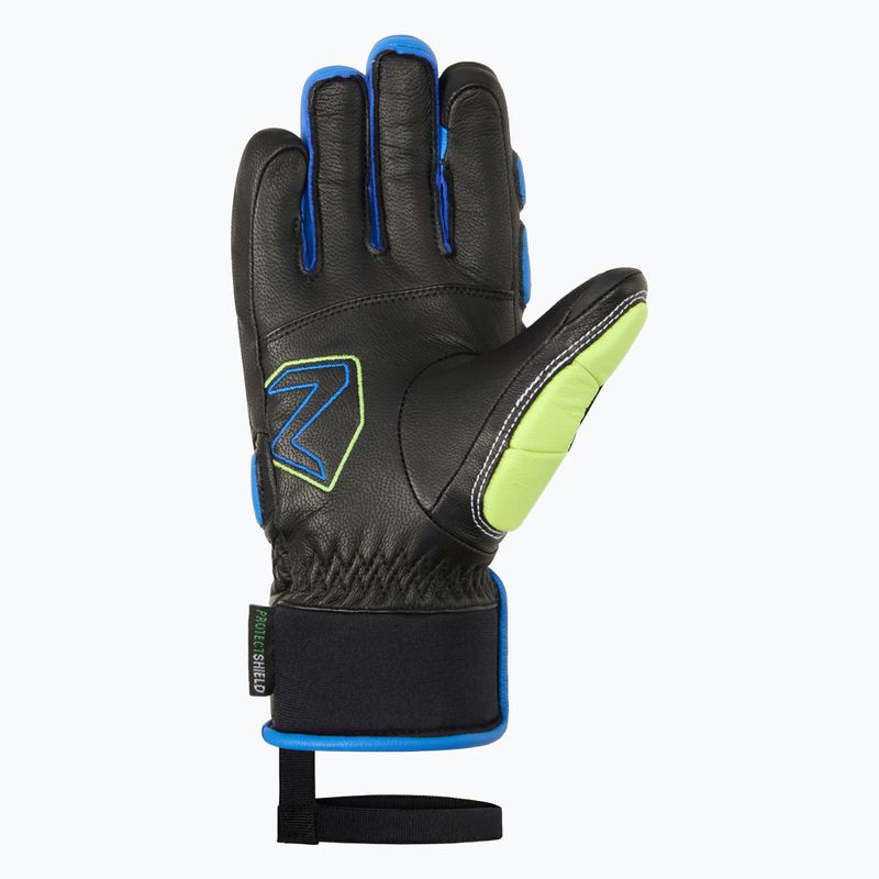 Children's ski gloves Ziener Lanus-Z AS PR persian blue 3