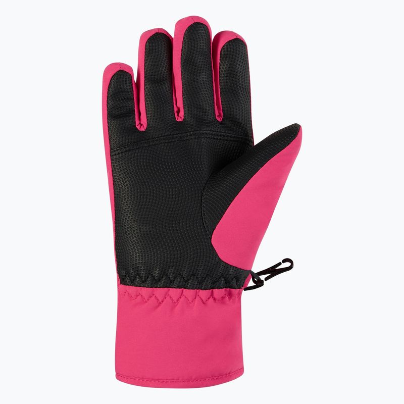 Children's ski gloves ZIENER Leif GTX-Z tie-dye pop pink 3