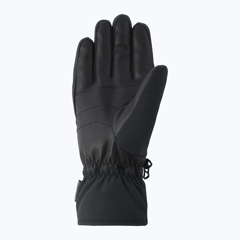 Ski gloves ZIENER Gabino black/red 3