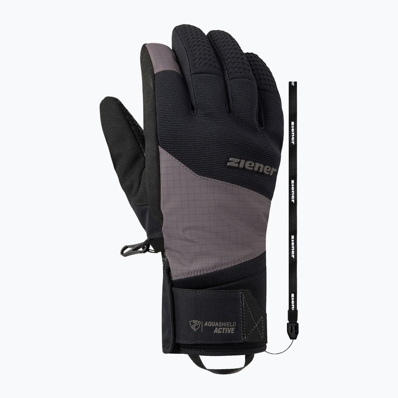 Men's ski gloves Ziener Gastius-Z Aquashield AW Glove magnet 2