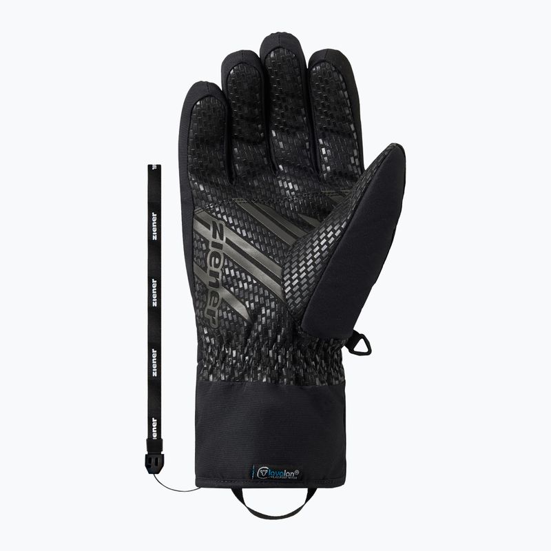Men's ski gloves Ziener Gastius-Z Aquashield AW Glove magnet 3