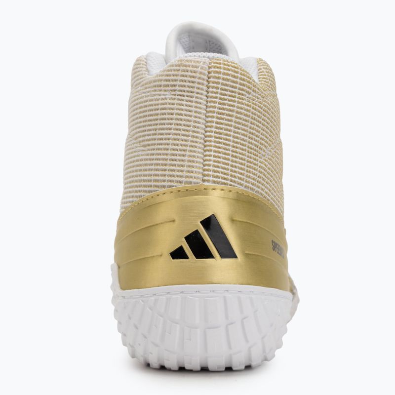 Boxing shoes adidas Speedex core black/gold metallic 6