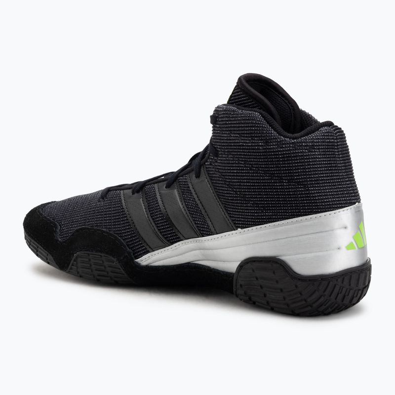 Boxing shoes adidas Speedex core black/lucid lemon 3