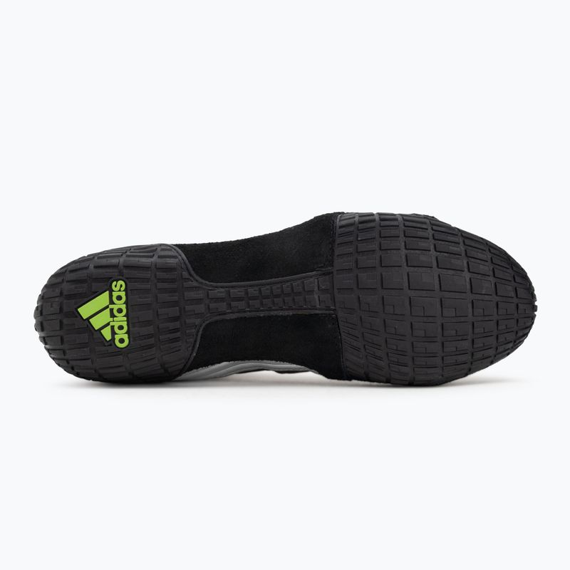 Boxing shoes adidas Speedex core black/lucid lemon 4