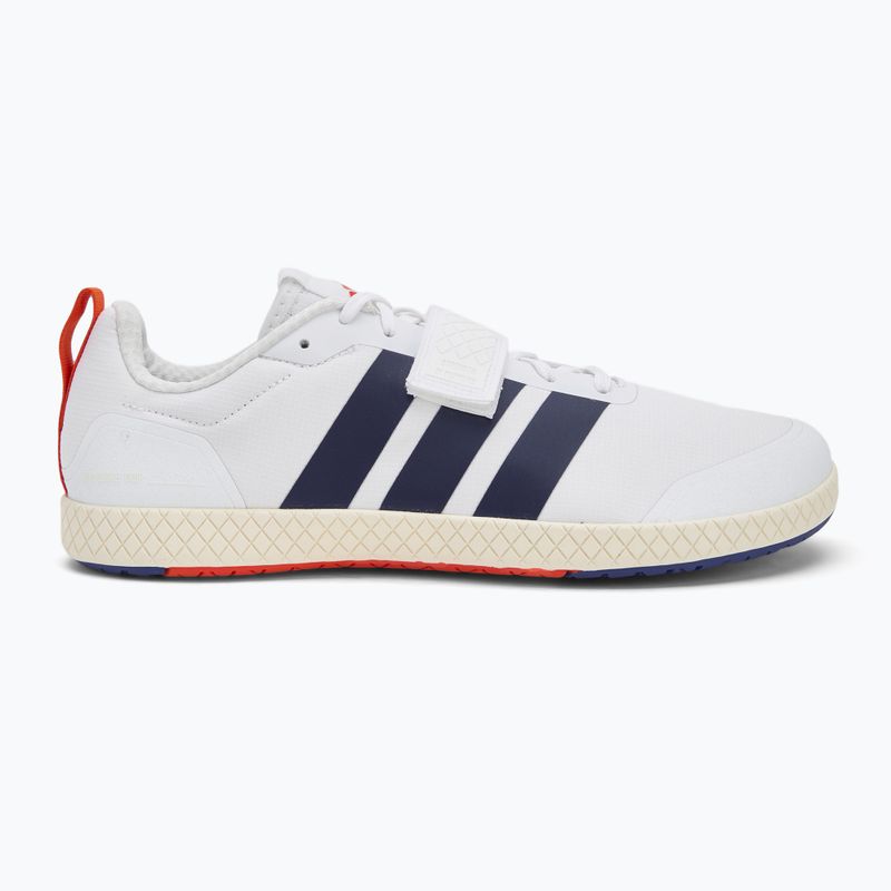 Weightlifting shoes adidas The Total 2 Footwear white/dark blue/royal blue 2