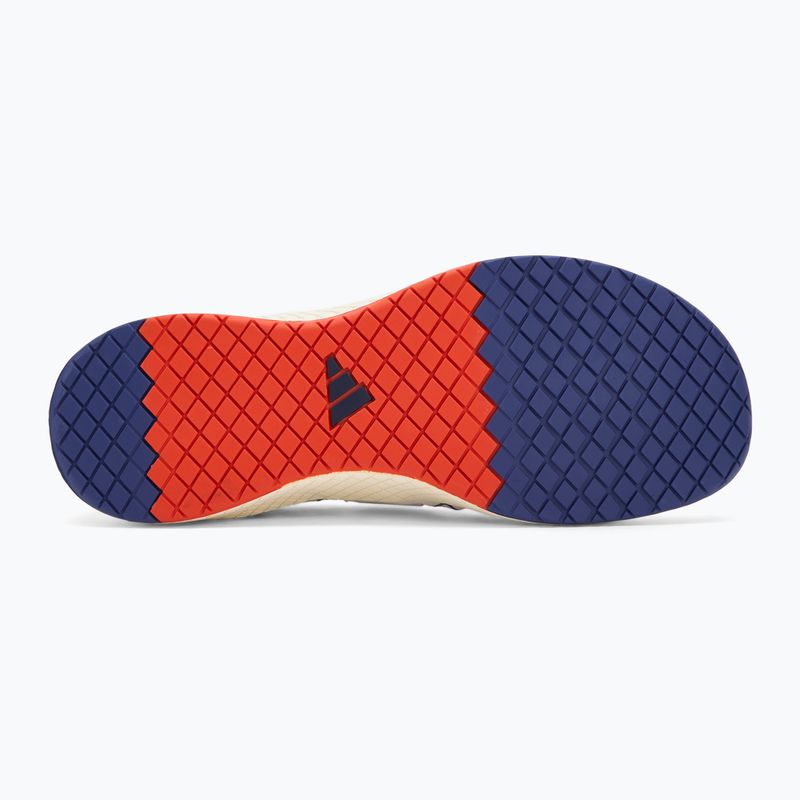 Weightlifting shoes adidas The Total 2 Footwear white/dark blue/royal blue 4