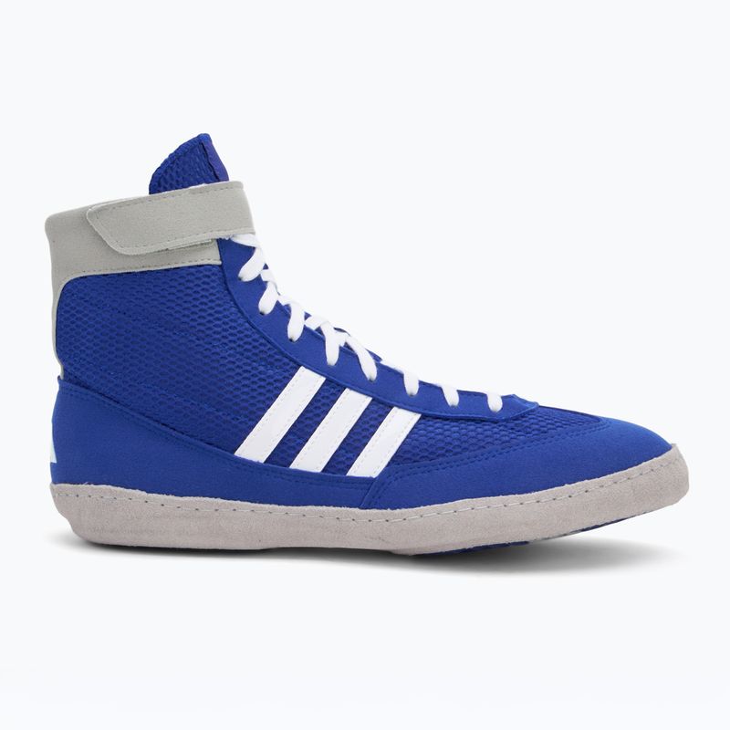 Boxing shoes adidas Combat Speed.4 royal bluee/footwear white/grey two 2